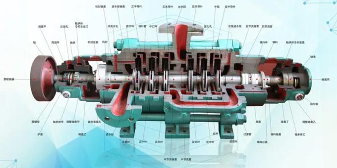 多级离心泵拆装图