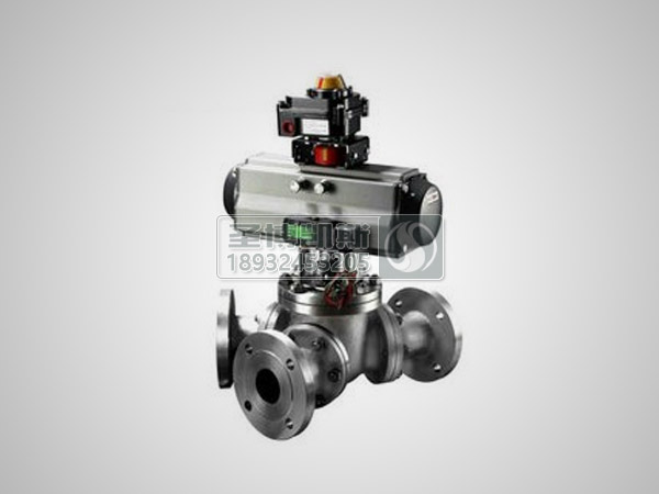 三通电动不锈钢阀门