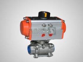 气动不锈钢螺纹球阀