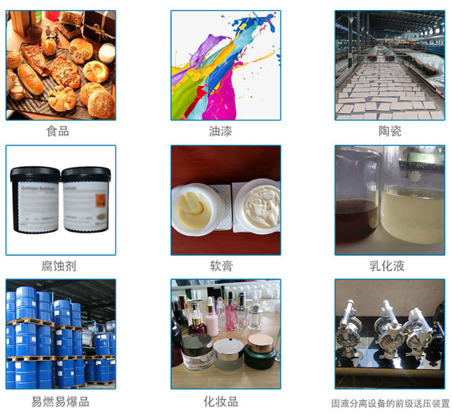 气动双隔膜泵适用范围图片