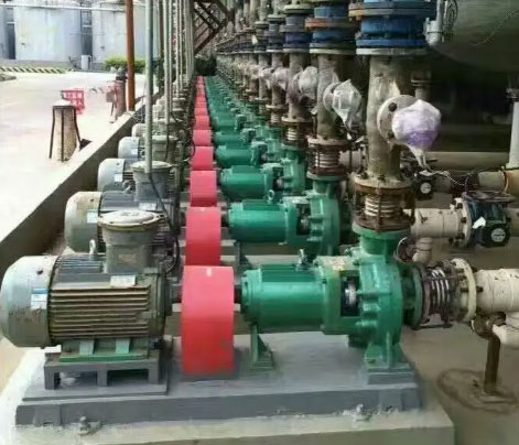 氟塑料离心泵安装图