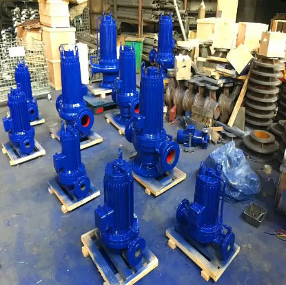 屏蔽式管道泵图片