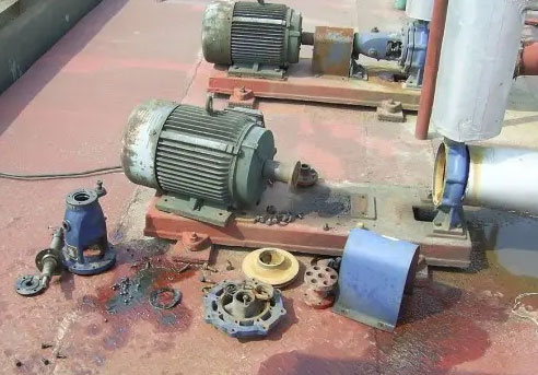 水泵故障维修图