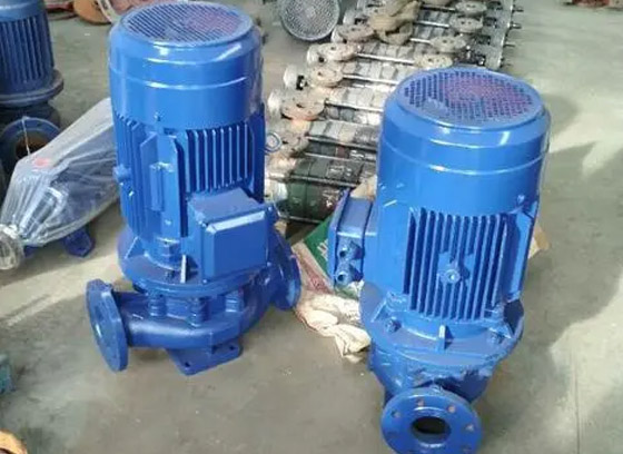 立式离心泵进出口图