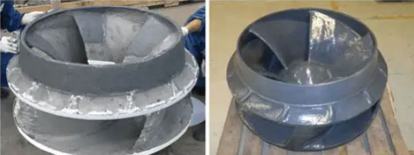 循环水泵叶轮汽蚀图