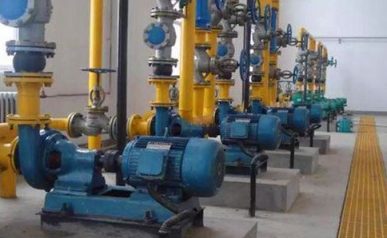 大口径水泵配小口径的水管图片