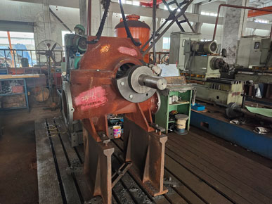 单级双吸离心泵叶轮安装图