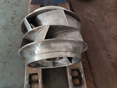 双吸离心泵叶轮图片