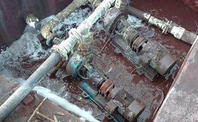 循环水泵漏水图