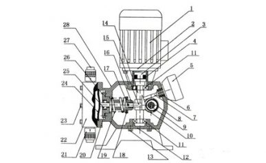 隔膜计量泵结构图