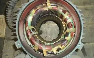 循环水泵电机烧毁图