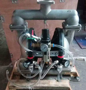 气动隔膜粉尘泵图片