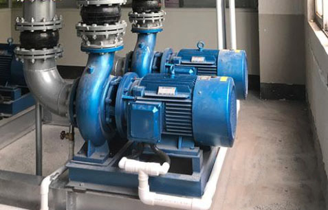 冷冻水循环泵安装图片