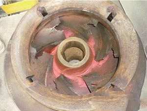 离心泵气蚀图片