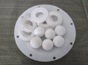 铝合金气动隔膜泵配件图片