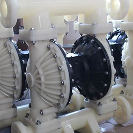 工程塑料气动隔膜泵图片