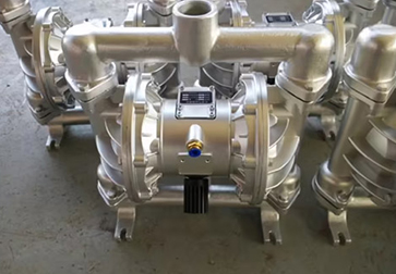 不锈钢气动隔膜泵图片