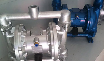 工程塑料气动隔膜泵图片