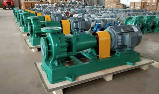 氟塑料衬里离心泵图片