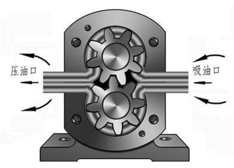 齿轮油泵不上油的原因图片