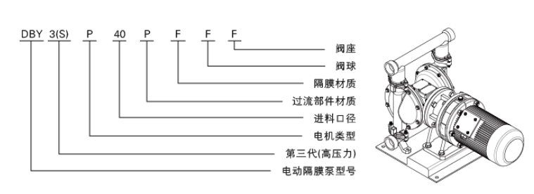 隔膜泵型号意义